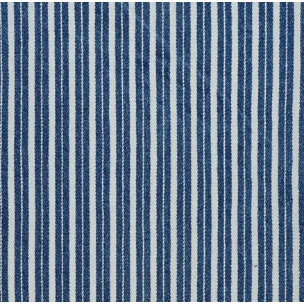 Denim Látka 145cm 007 Modré Pruhy - 50cm