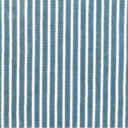 Denim Látka 145cm 401 Světle modré pruhy - 50cm